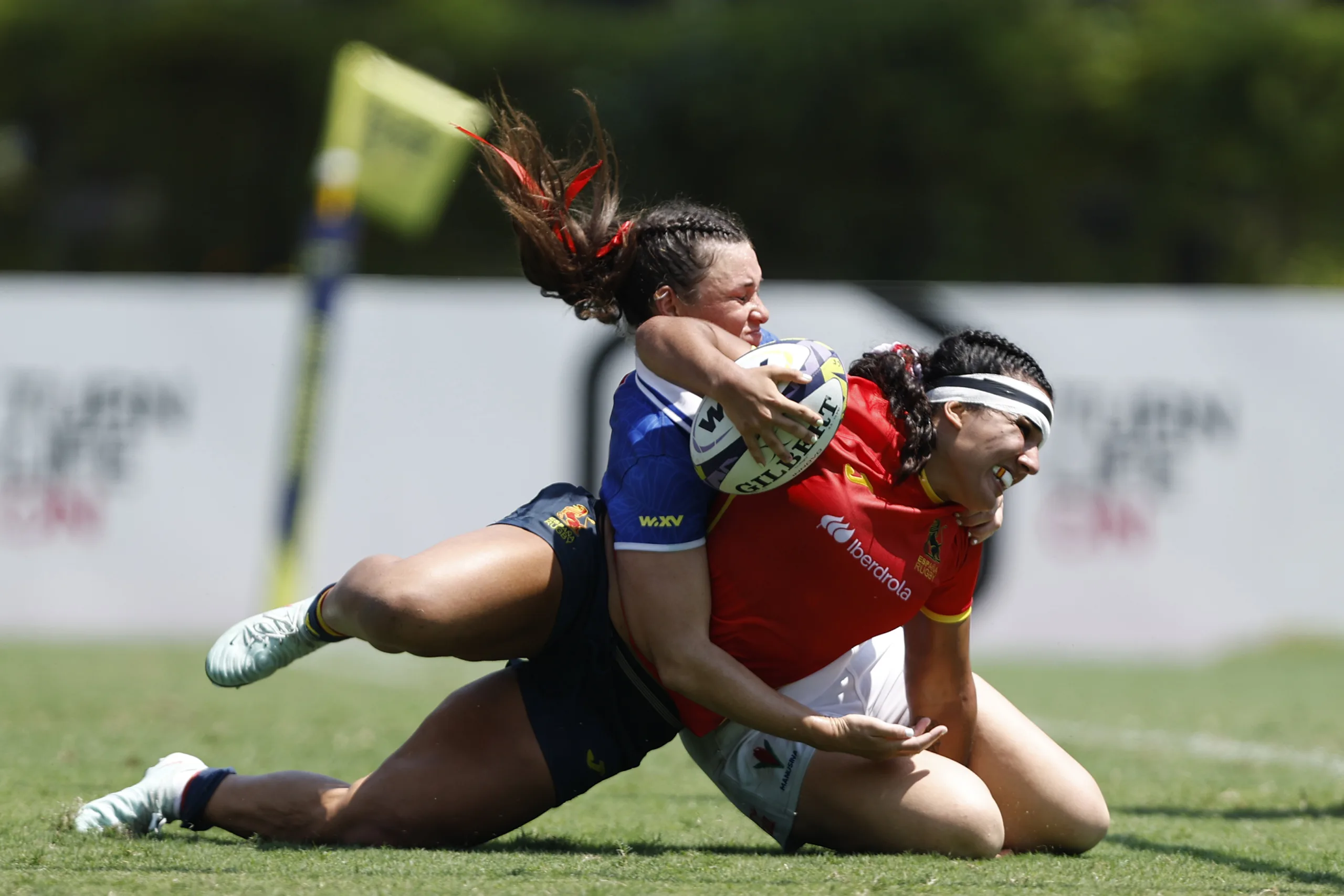 Vendaval ofensivo de Las Leonas ante Samoa (21-61) para lograr su primer triunfo en el WXV Challenger