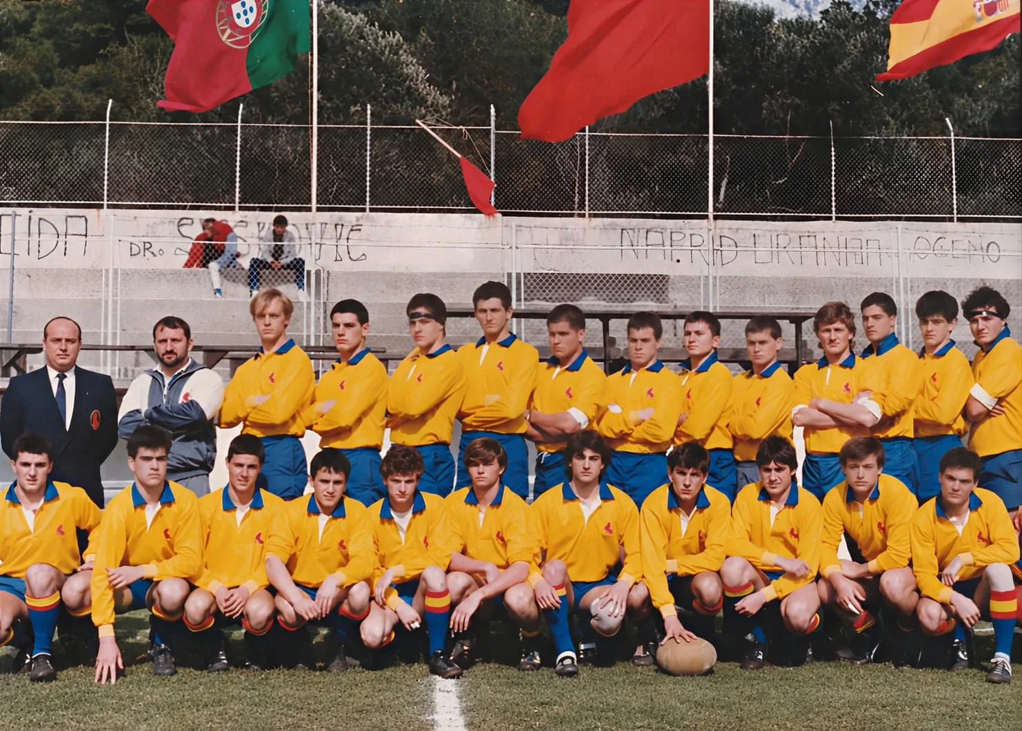 Emotivo reencuentro de varios jugadores de la Selección Juvenil que disputó el Europeo de 1988